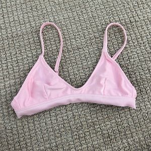 white fox boutique l’escala light pink bikini top